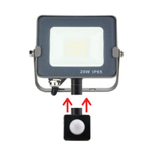 Load image into Gallery viewer, 20 Watt Driverless Floodlight (PIR Attachable)