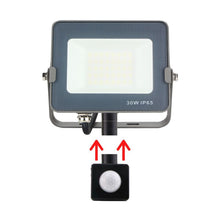 Load image into Gallery viewer, 30 Watt Driverless Floodlight (PIR Attachable)